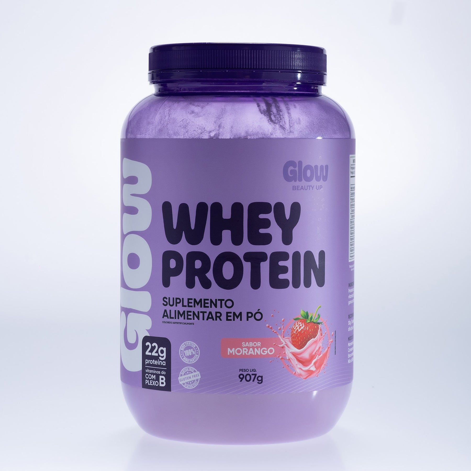 Whey Protein 907g Morango