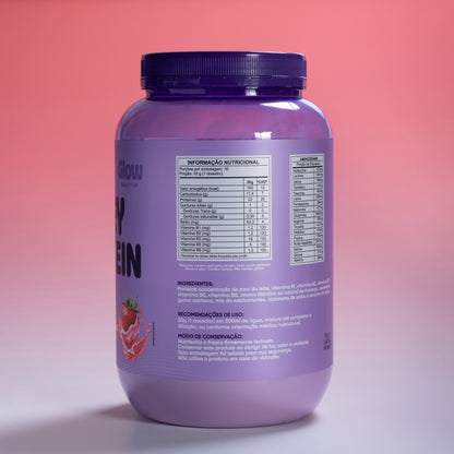 Whey Protein 907g Morango